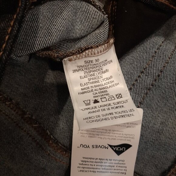 NEW Penningtons D/C Straight Leg Jeans Straight Fit Dark Wash Stretch Denim - Picture 14 of 14